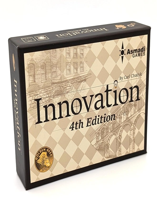 Asmadi Games Innovation 4th Edition - Strategy Card Game, Invent an Empire, Tableau Building, Ages 14+, 2-4 Players - Image 1